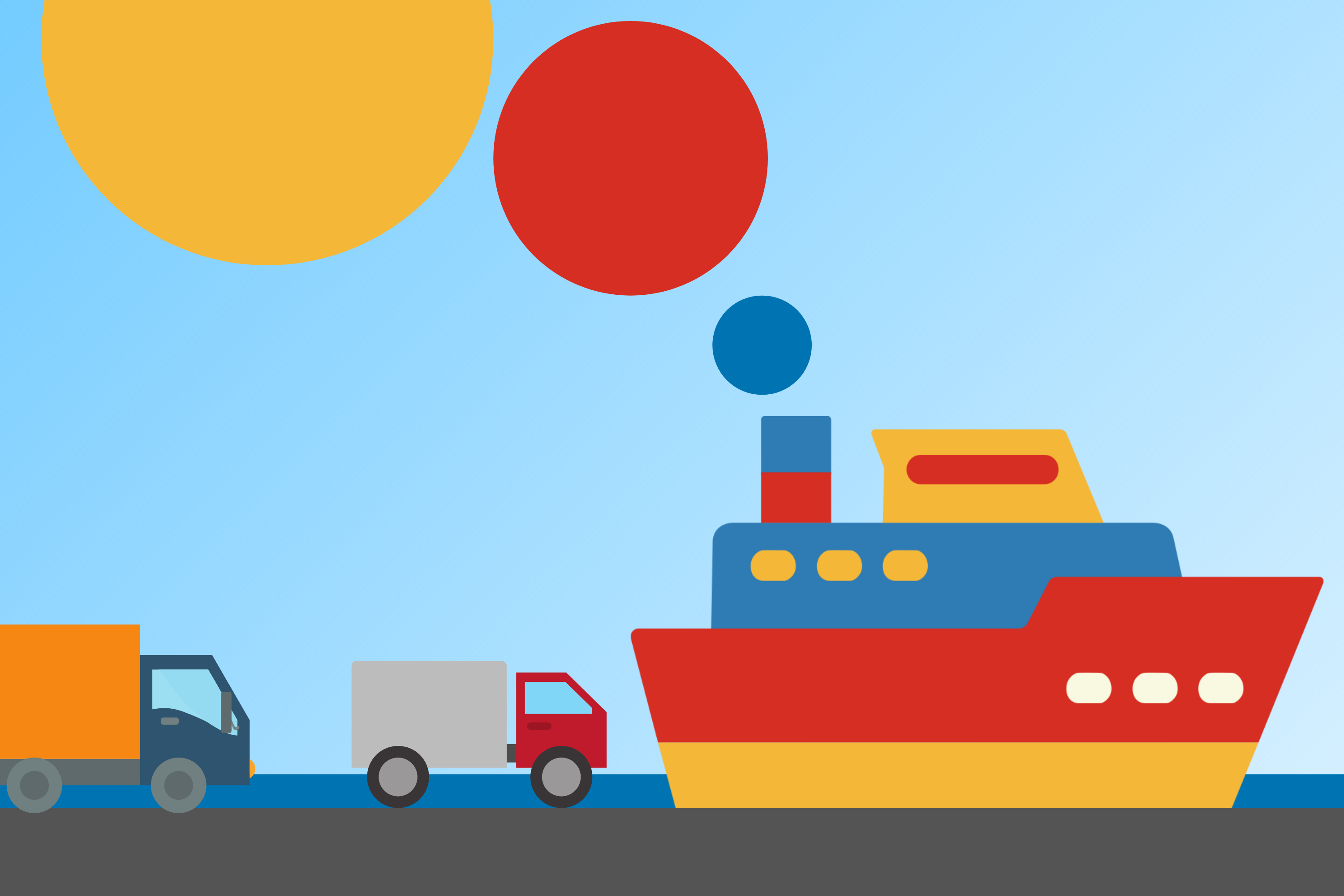 Viajar en ferry: Transporte de carga